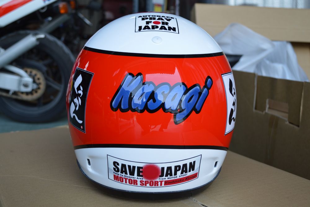 Helmet オートレーサー kasagi photo3